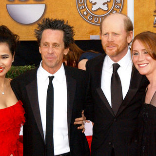 Brian Grazer, Ron Howard, Chau-Giang Thi Nguyen in 15th Annual Screen Actors Guild Awards - Arrivals