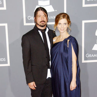 Dave Grohl, Jordyn Blum in The 51st Annual GRAMMY Awards - Arrivals
