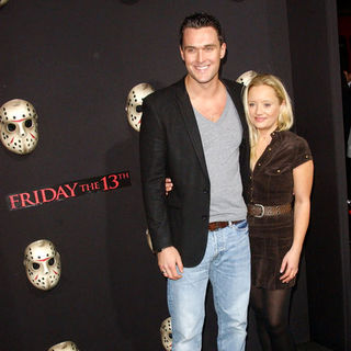 Owain Yeoman, Lucy Davis in "Friday The 13th" Los Angeles Premiere - Arrivals
