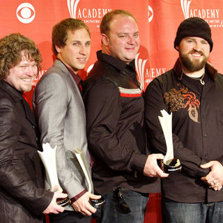 Zac Brown Band in 44th Annual Academy Of Country Music Awards - Press Room