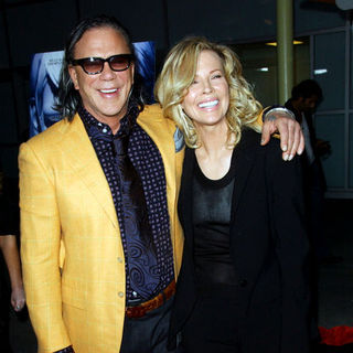 Kim Basinger, Mickey Rourke in "The Informers" Los Angeles Premiere - Arrivals