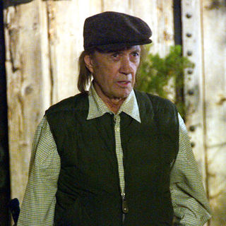 David Carradine in On The Set Of "Night Of The Templar"