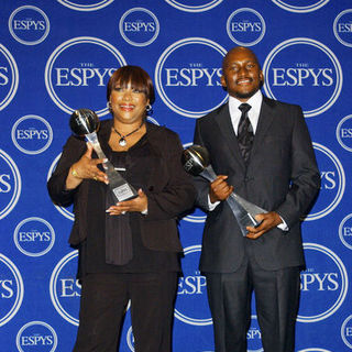 Zindzi Mandela, Zondwa Mandela in 17th Annual ESPY Awards - Press Room