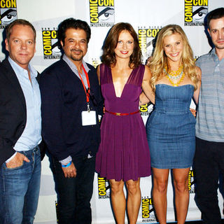 Kiefer Sutherland, Anil Kapoor, Mary Lynn Rajskub, Katee Sackhoff, Freddie Prinze Jr. in 2009 Comic Con International - Day 2