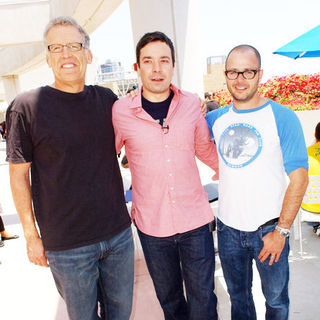 Carlton Cuse, Jimmy Fallon, Damon Lindelof in 2009 Comic Con International - Day 3