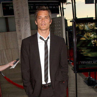 Timothy Olyphant in "A Perfect Getaway" Los Angeles Premiere - Arrivals