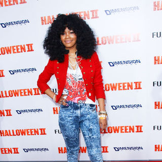Teyana Taylor in "H2: Halloween 2" Los Angeles Premiere - Arrivals