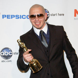 Pitbull in 2009 NCLR ALMA Awards - Press Room