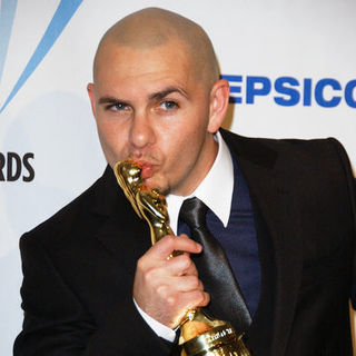 Pitbull in 2009 NCLR ALMA Awards - Press Room