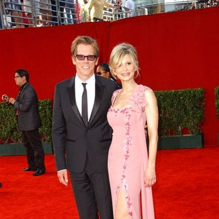 Kevin Bacon, Kyra Sedgwick in The 61st Annual Primetime Emmy Awards - Arrivals