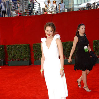 Leighton Meester in The 61st Annual Primetime Emmy Awards - Arrivals