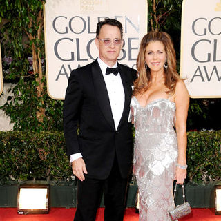 Tom Hanks, Rita Wilson in 66th Annual Golden Globes - Arrivals