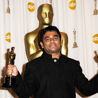 A.R. Rahman in 81st Annual Academy Awards - Press Room