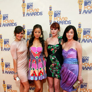 Briana Evigan, Jamie Chung, Rumer Willis, Margo Harshman in 18th Annual MTV Movie Awards - Arrivals