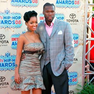 Angel Lola Luv, 50 Cent in 2008 BET Hip Hop Awards - Arrivals