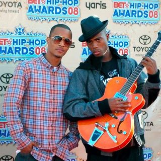 T.I., B.o.B in 2008 BET Hip Hop Awards - Arrivals