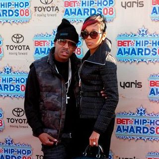 Rocko, Monica in 2008 BET Hip Hop Awards - Arrivals