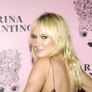 Kimberly Stewart in Tarina Tarantino Jewelry Store Opening - Pink Carpet