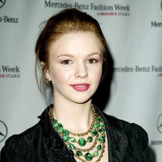 Amber Tamblyn in Mercedes-Benz Spring 2006 L.A. Fashion Week at Smashbox Studios - Day 2 - Arrivals