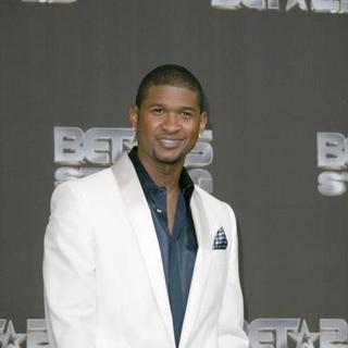 Usher in BET's 25th Anniversary Show - Press Room