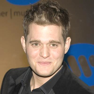 Michael Buble in 2006 Warner Music Group Grammy After Party