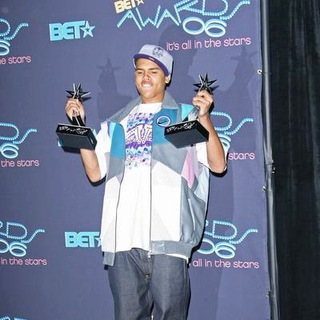 Chris Brown in 2006 BET Awards - Press Room