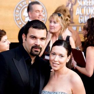 Ricardo Chavira, Marcea Dietzel in 13th Annual Screen Actors Guild Awards - Arrivals