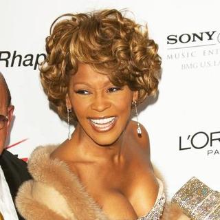 Whitney Houston in 2007 Clive Davis Pre-Grammy Awards Party