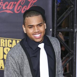 Chris Brown in 2007 American Music Awards - Red Carpet