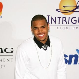 Chris Brown in 2008 Clive Davis Pre-GRAMMY Party - Arrivals