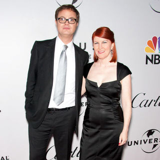 Kate Flannery, Rainn Wilson in 66th Annual Golden Globes NBC After Party - Arrivals