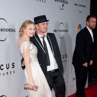 Aaron Paul, Amanda Seyfried in 66th Annual Golden Globes NBC After Party - Arrivals