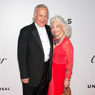 Buzz Aldrin, Lois Aldrin in 66th Annual Golden Globes NBC After Party - Arrivals