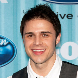 Kris Allen in American Idol Top 13 Party - Arrivals