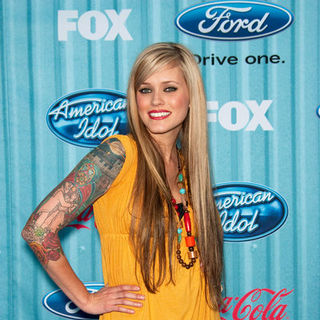 Megan Corkrey in American Idol Top 13 Party - Arrivals