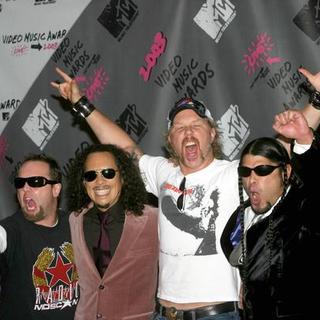 Metallica in 2003 MTV Video Music Awards - Arrivals