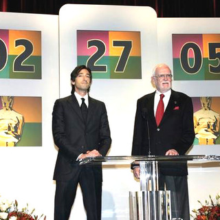 Adrien Brody, Frank Pierson in 77th Annual Acedemy Awards Nominations Announcements