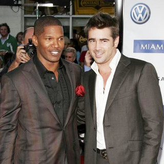 Colin Farrell, Jamie Foxx in Miami Vice World Premiere