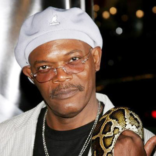 Samuel L. Jackson in Snakes on a Plane Los Angeles Premiere