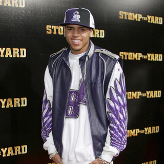 Chris Brown in Stomp The Yard World Premiere