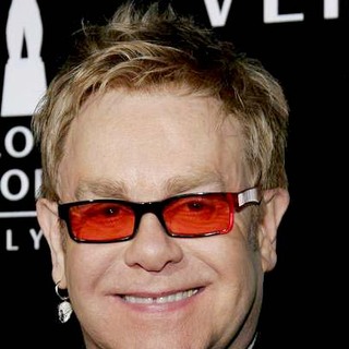 Elton John in Gianni and Donatella Versace Receive The Rodeo Drive Walk of Style Award