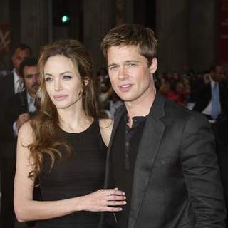 Brad Pitt, Angelina Jolie in Ocean's 13 Los Angeles Premiere