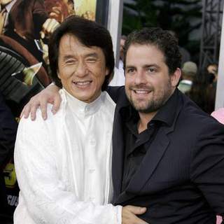 Jackie Chan, Brett Ratner in Rush Hour 3 Los Angeles Premiere