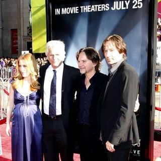 David Duchovny, Gillian Anderson, Frank Spotnitz, Chris Carter in "The X-Files - I want To Believe" Hollywood Premiere - Arrivals