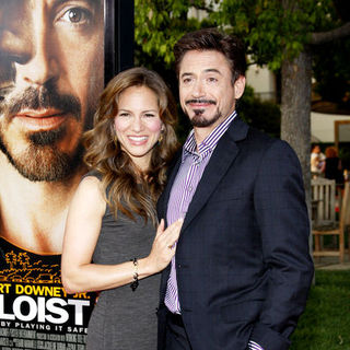 Robert Downey Jr., Susan Levin in "The Soloist" Los Angeles Premiere - Arrivals