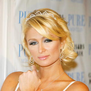 Paris Hilton in Paris Hilton Celebrates a Burlesque Birthday with the Las Vegas Pussycat Dolls at Pure Nightclub