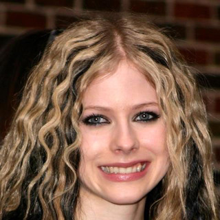 Avril Lavigne in David Letterman Taping