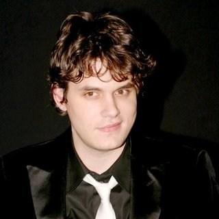 John Mayer in Giorgio Armani Fashion Show