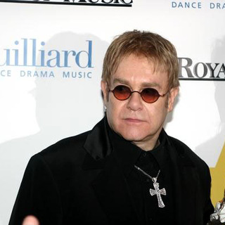 Elton John in Juilliard School and The Royal Academy of Music Benefit