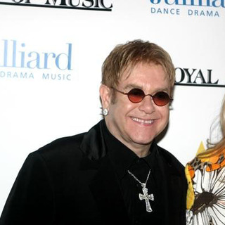 Elton John in Juilliard School and The Royal Academy of Music Benefit